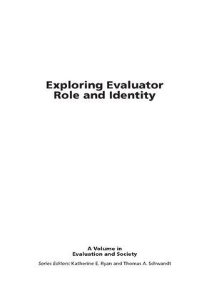 cover image of Exploring Evaluator Role Identity